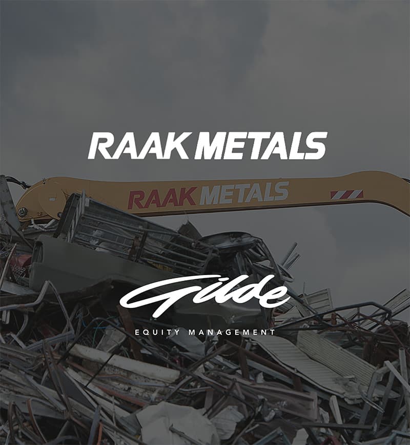 DEX international M&A advised Raak Metals on the sale to Gilde Equity Management